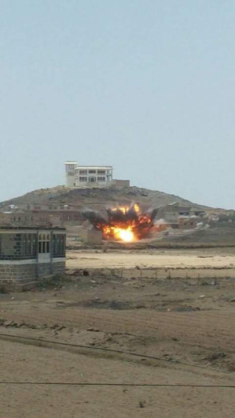 تعزيزات عسكرية لمليشيات الحوثي الى مكيراس