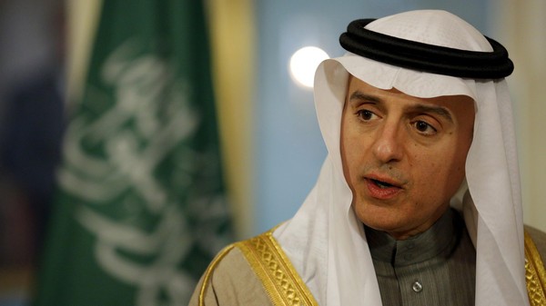 الجبير: توجد أدلة ووثائق تدين قطر وحل الأزمة خليجي