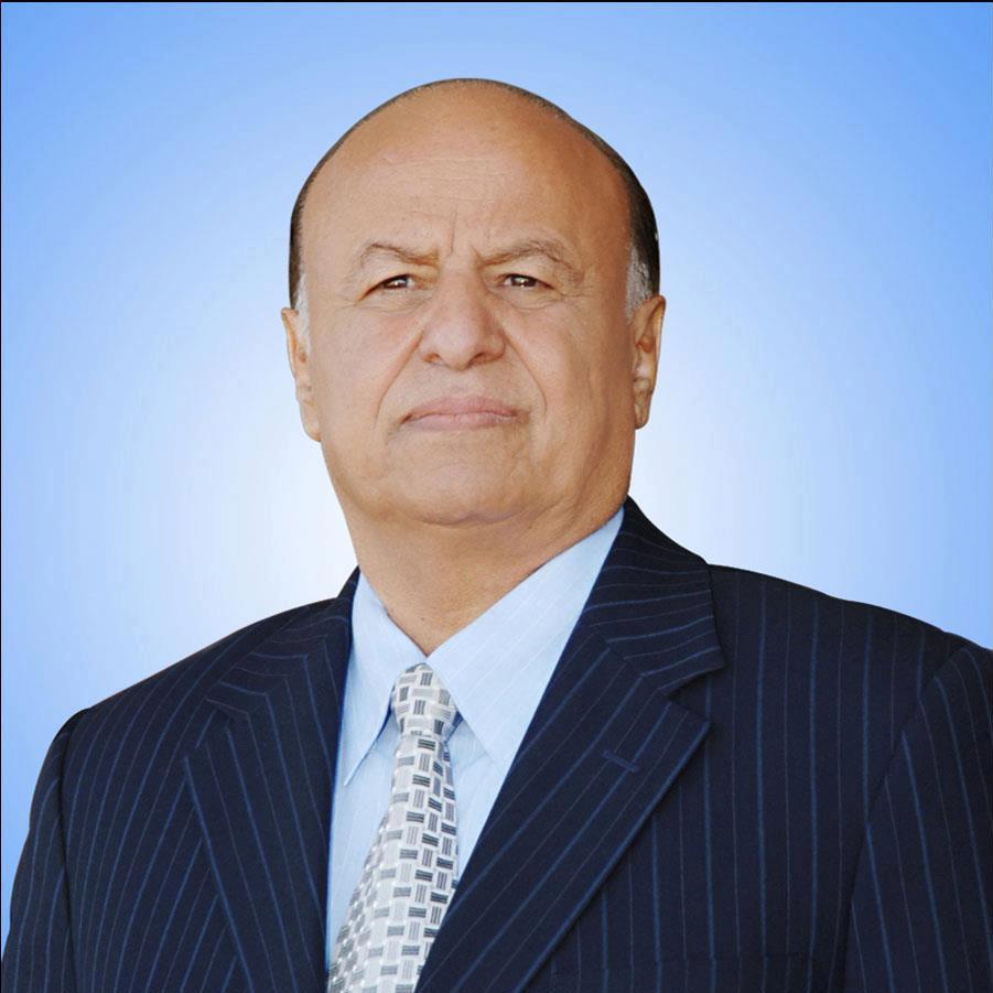 الرئيس هادي يعزي في وفاة رئيس هيئة الأركان العامة الأسبق اللواء الركن القاسمي