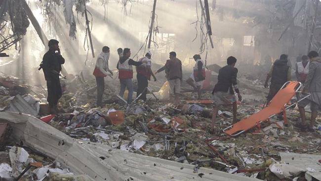 السعودية “تحقق” في الضربات الجوية التي أسفرت عن أكثر من 140 شخصا في اليمن