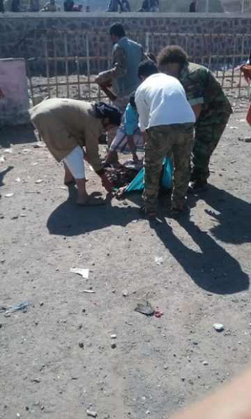 الضالع..  ثلاثة شهداء وعدد من الجرحى في انفجار منصةملعب الصمود
