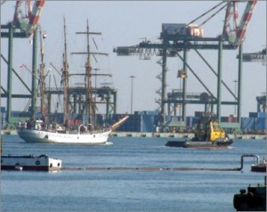 بسبب إهمال إدارته وفشلها.. ميناء عدن متوقف منذ يومين بسبب عطل التاج الوحيد وعدد من السفن متوقفة بالانتظار